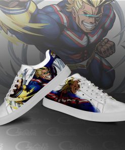 All Might Skate Shoes My Hero Academia Custom Anime Shoes PN10 - 2 - GearAnime