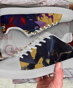 Fumikage Tokoyami Skate Shoes My Hero Academia Custom Anime Shoes PN10 - 2 - GearAnime