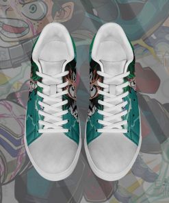 Izuku Midoriya Skate Shoes My Hero Academia Custom Anime Shoes PN10 - 3 - GearAnime