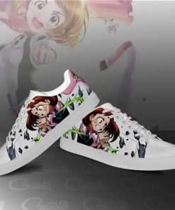 Ochako Uraraka Skate Shoes My Hero Academia Custom Anime Shoes PN10 - 2 - GearAnime