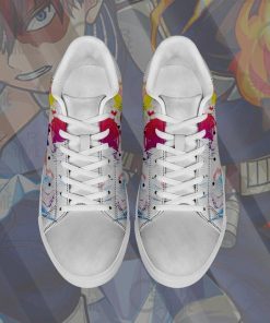 Shoto Todoroki Skate Shoes My Hero Academia Custom Anime Shoes PN10 - 4 - GearAnime