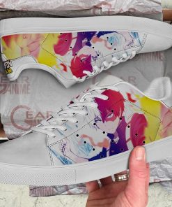 Shoto Todoroki Skate Shoes My Hero Academia Custom Anime Shoes PN10 - 2 - GearAnime
