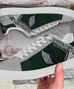 Scouting legion Skate Sneakers Attack On Titan Anime Shoes PN10 - 2 - GearAnime