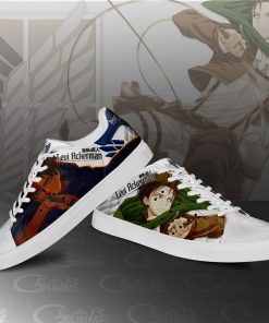 Levi Ackerman Skate Sneakers Attack On Titan Anime Shoes PN10 - 3 - GearAnime