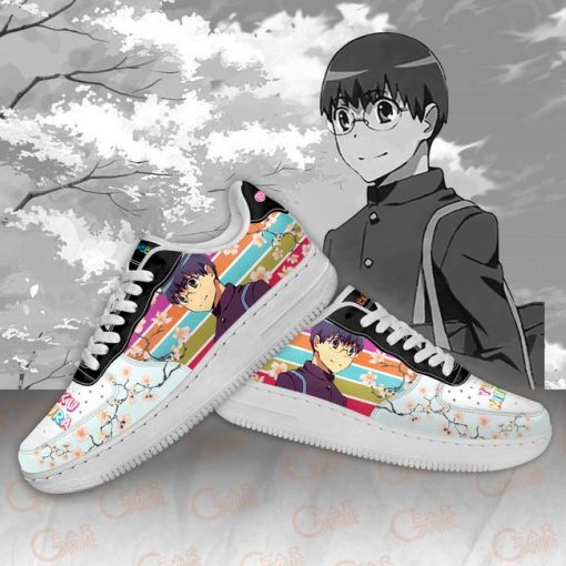 Yusaku Kitamura Air Force Shoes Toradora Custom Anime Sneakers PT10 - 2 - GearAnime