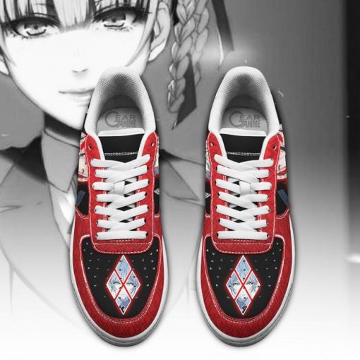 Kirari Momobami Air Force Sneakers Kakegurui Anime Shoes PT10 - 2 - GearAnime