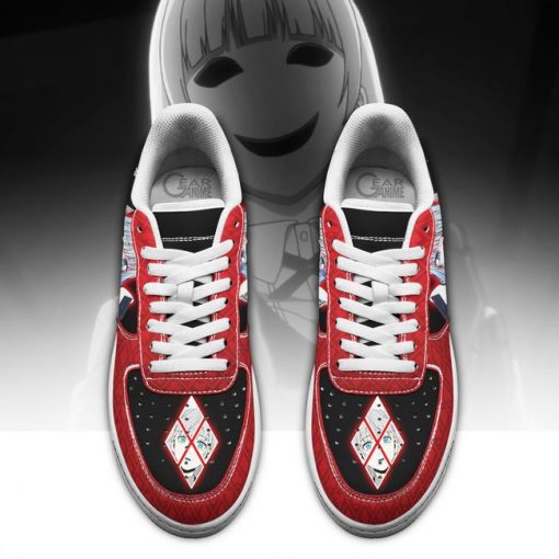 Ririka Momobami Air Force Sneakers Kakegurui Anime Shoes PT10 - 2 - GearAnime