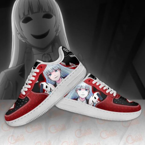 Ririka Momobami Air Force Sneakers Kakegurui Anime Shoes PT10 - 4 - GearAnime