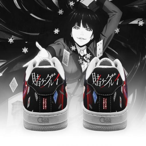 Yumeko Jabami Air Force Sneakers Kakegurui Anime Shoes PT10 - 4 - GearAnime