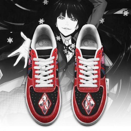 Yumeko Jabami Air Force Sneakers Kakegurui Anime Shoes PT10 - 2 - GearAnime