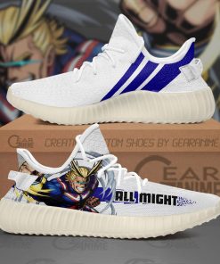 All Might Yzy Shoes My Hero Academia Anime Shoes TT10 - 1 - GearAnime
