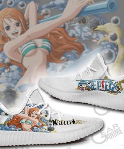 Nami Yzy Shoes One Piece Custom Anime Sneakers TT10 - 3 - GearAnime