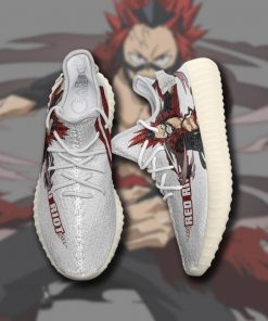 Eijiro Kirishima Yzy Shoes Red Riot My Hero Academia Anime Sneakers TT10 - 3 - GearAnime