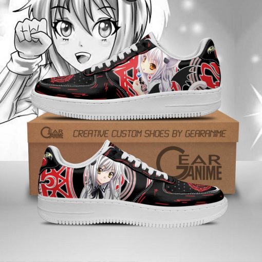 High School DxD Koneko Air Force Sneakers Custom Anime Shoes PT10 - 1 - GearAnime