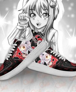 High School DxD Koneko Air Force Sneakers Custom Anime Shoes PT10 - 4 - GearAnime