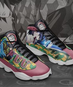 Tomioka Giyuu Jordan 13 Sneakers Demon Slayer Anime Shoes MN10 - 2 - GearAnime