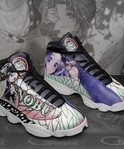 Shinobu Kocho Jordan 13 Sneakers Demon Slayer Anime Shoes MN10 - 3 - GearAnime