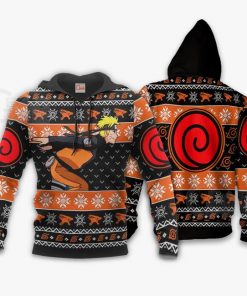 Naruto Running Ugly Christmas Sweater Naruto Anime Xmas Gift VA10 - 3 - GearAnime