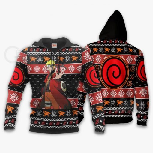 Naruto Sage Ugly Christmas Sweater Naruto Anime Xmas Gift VA10 - 3 - GearAnime