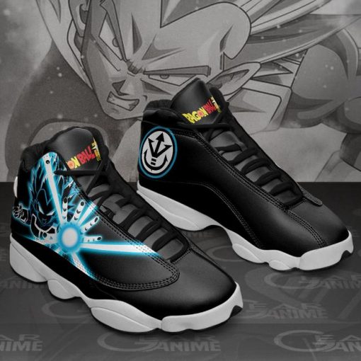 Vegeta Blue Jordan 13 Sneakers Dragon Ball Super Anime Shoes MN10 - 2 - GearAnime
