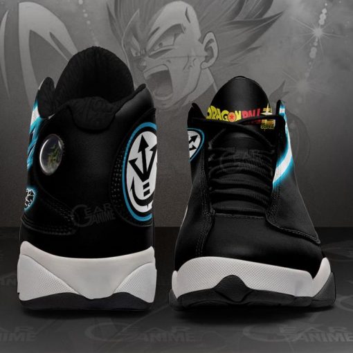 Vegeta Blue Jordan 13 Sneakers Dragon Ball Super Anime Shoes MN10 - 5 - GearAnime