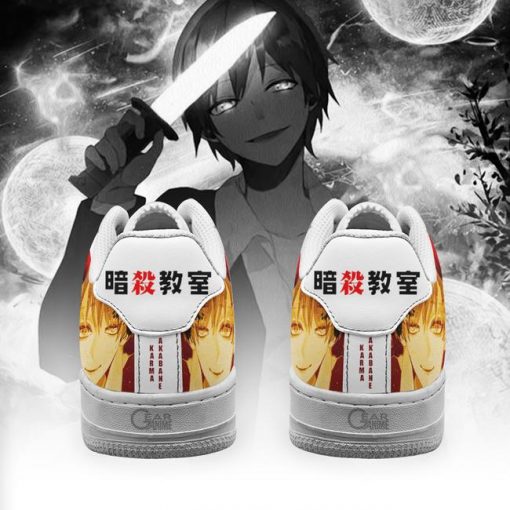 Karma Akabane Air Force Sneakers Devil Assassination Classroom Anime Shoes PT10 - 3 - GearAnime