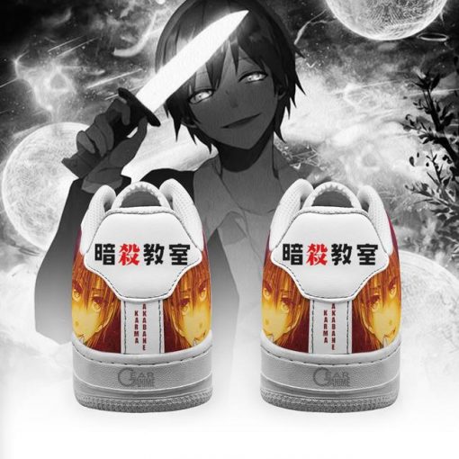 Karma Akabane Air Force Sneakers Assassination Classroom Anime Shoes PT10 - 3 - GearAnime