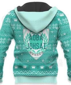 Aoba Johsai Ugly Christmas Sweater Haikyuu Anime Xmas Shirt VA10 - 4 - GearAnime