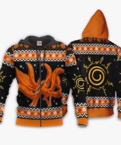 Kurama Nine Tails Ugly Christmas Sweater Naruto Anime Xmas Gift VA10 - 2 - GearAnime