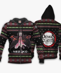 Nezuko Kamado Ugly Sweater Christmas Demon Slayer Anime Gift VA10 - 2 - GearAnime