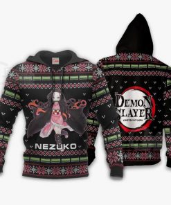 Nezuko Kamado Ugly Sweater Christmas Demon Slayer Anime Gift VA10 - 3 - GearAnime