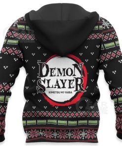 Nezuko Kamado Ugly Sweater Christmas Demon Slayer Anime Gift VA10 - 4 - GearAnime