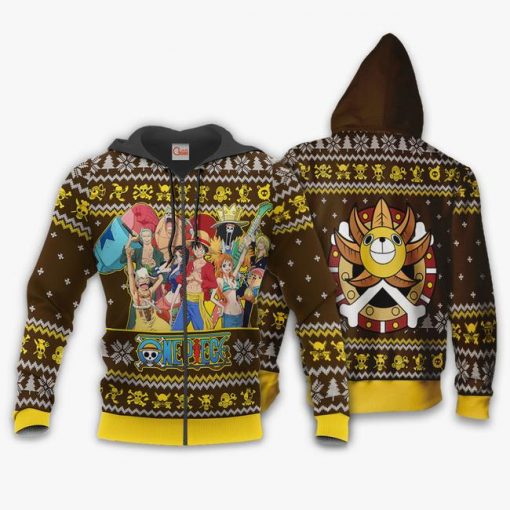 Straw Hat Pirates Ugly Christmas Sweater One Piece Anime Xmas Gift VA10 - 2 - GearAnime