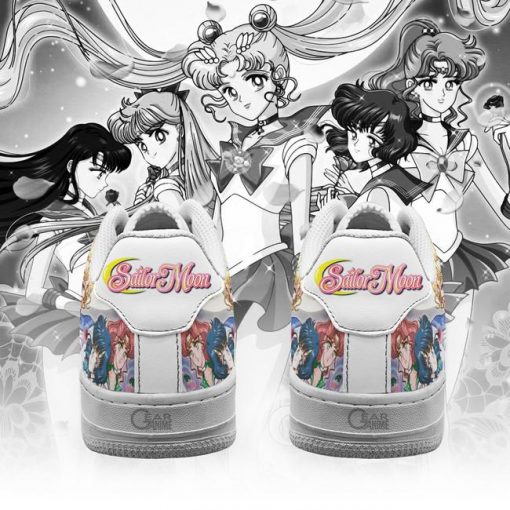 Sailor Moon Team Air Force Shoes Custom Anime Sneakers PT10 - 3 - GearAnime