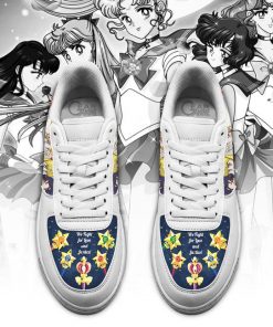 Sailor Moon Team Air Force Shoes Custom Anime Sneakers PT10 - 2 - GearAnime