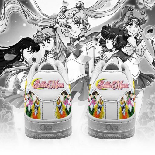 Sailor Moon Air Force Shoes Custom Anime Sneakers PT10 - 3 - GearAnime
