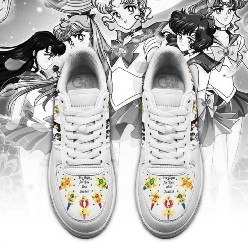 Sailor Moon Air Force Shoes Custom Anime Sneakers PT10 - 2 - GearAnime