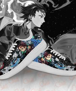 Tanjiro Water and Sun Air Force Shoes Demon Slayer Anime Sneakers PT10 - 4 - GearAnime
