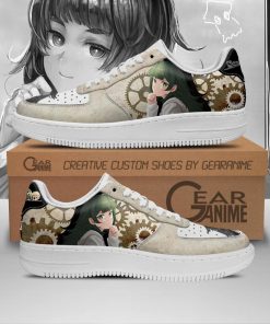Maho Hiyajo Air Force Shoes Steins Gate Anime Sneakers PT11 - 1 - GearAnime