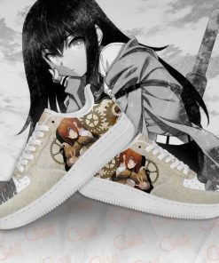 Kurisu Makise Air Force Shoes Steins Gate Anime Sneakers PT11 - 4 - GearAnime