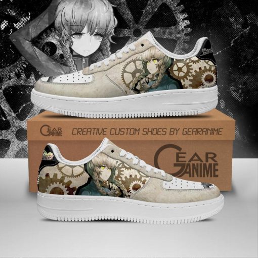 Suzuha Amane Air Force Shoes Steins Gate Anime Sneakers PT11 - 1 - GearAnime