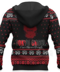 Ken Kaneki Ugly Christmas Sweater Tokyo Ghoul Xmas Gift Idea VA11 - 4 - GearAnime