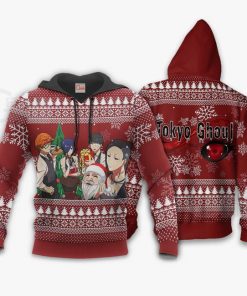 Tokyo Ghoul Ugly Christmas Sweater Anime Xmas Gift Idea VA11 - 3 - GearAnime