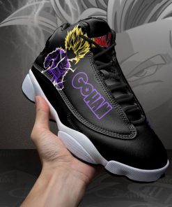 Gohan Jordan 13 Sneakers Dragon Ball Z Anime Shoes MN11 - 4 - GearAnime
