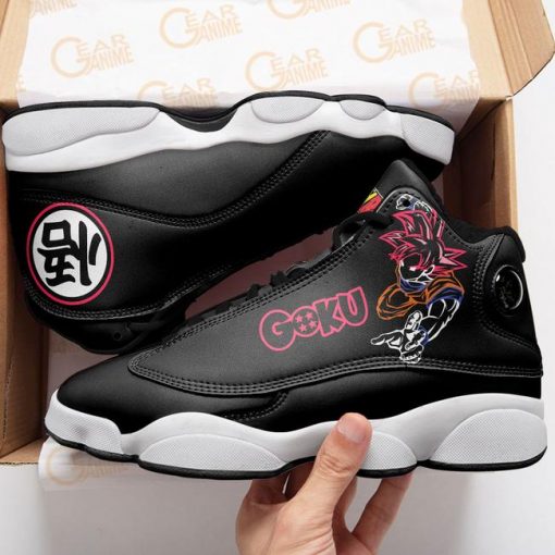 Goku God Jordan 13 Sneakers Dragon Ball Z Anime Shoes MN11 - 2 - GearAnime
