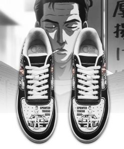 Bunta Fujiwara Air Force Shoes Initial D Anime Sneakers PT11 - 2 - GearAnime
