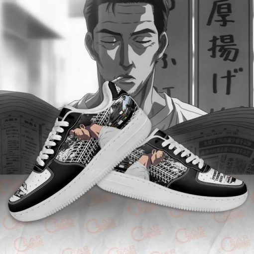 Bunta Fujiwara Air Force Shoes Initial D Anime Sneakers PT11 - 4 - GearAnime