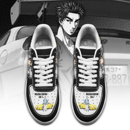 Keisuke Takahashi Air Force Shoes Initial D Anime Sneakers PT11 - 2 - GearAnime