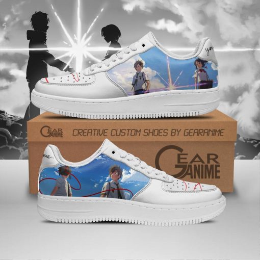 Your Name Air Force Shoes Anime Sneakers PT11 - 1 - GearAnime