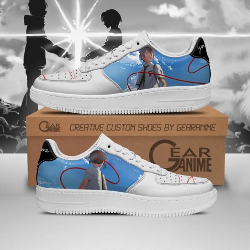 Your Name Air Force Shoes Custom Anime Sneakers PT11 - 1 - GearAnime